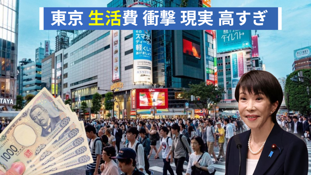 東京の生活費がヤバい
