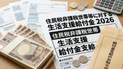 日本経済支援2026年：住民税非課税世帯向け生活費サポート
